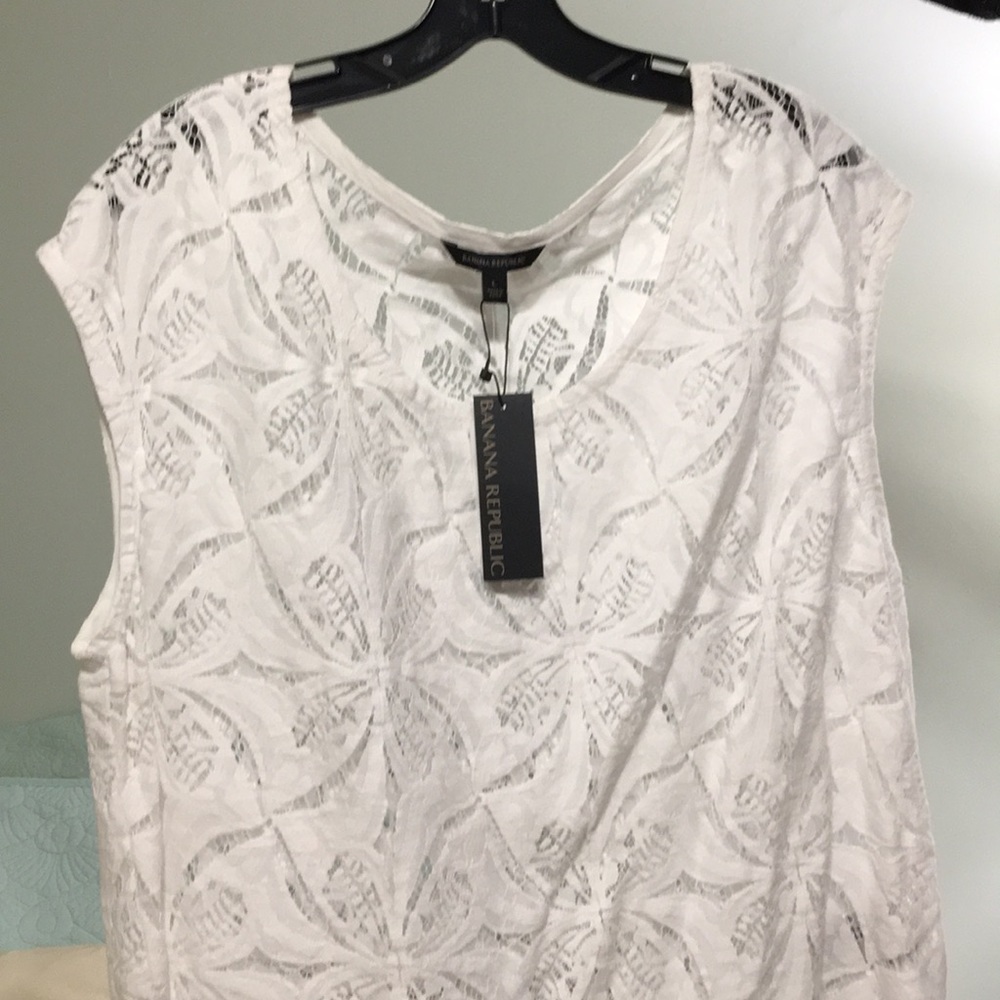 See through blouse, lace